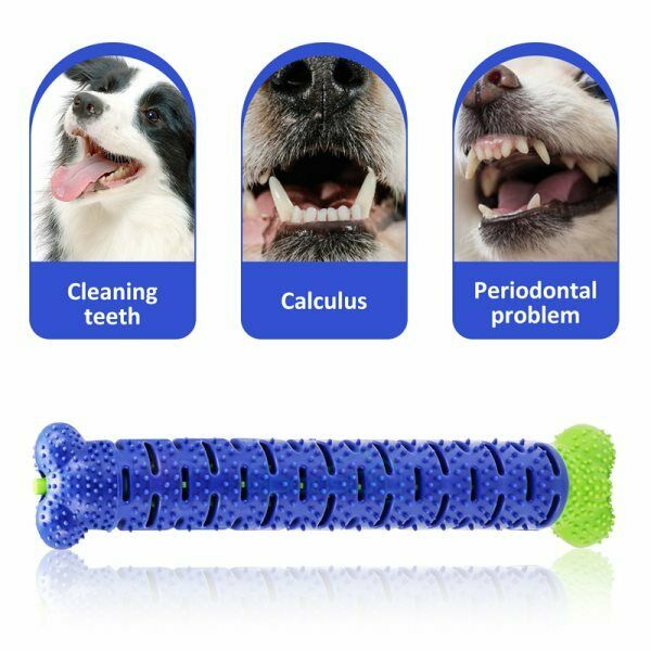 Dog Chew Toothbrush Cleaning Brushing Stick Toys