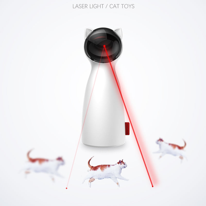 Creative Cat Pet LED Laser Funny Smart Automatic Toy