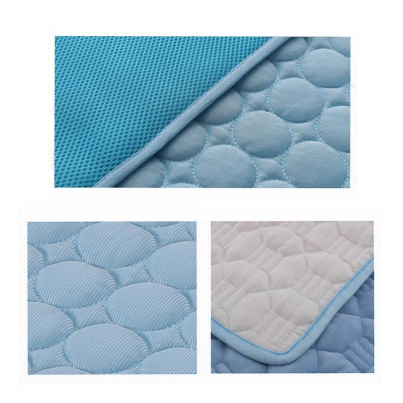 Pet Dog Cat Ice Silk Cold Nest Pad For Cooling