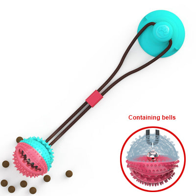 Ball Toy For Dog Chew Bite Tooth Cleaning Toothbrush