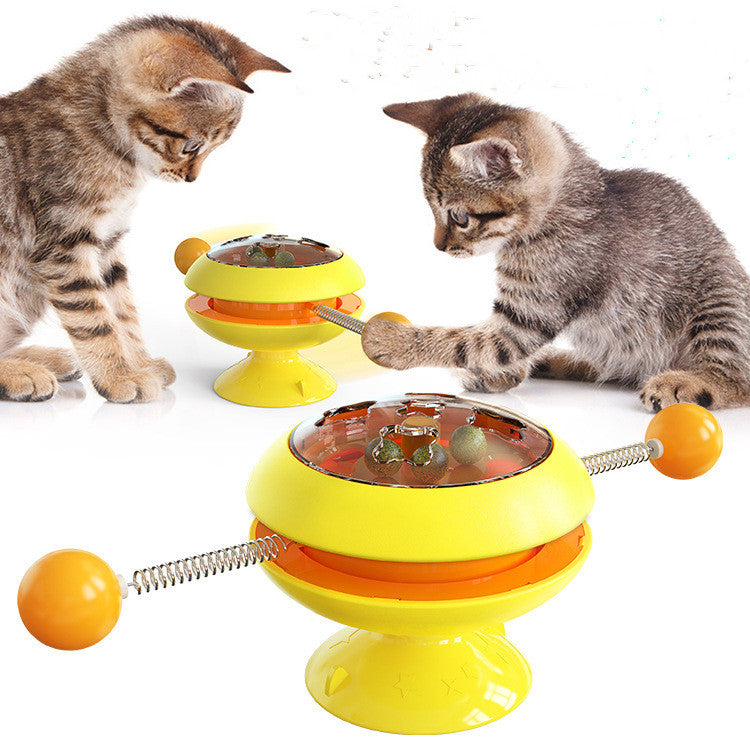 Rotatable Cat Interactive Training Toys