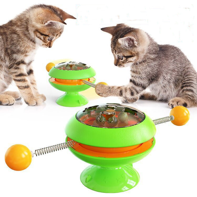 Rotatable Cat Interactive Training Toys