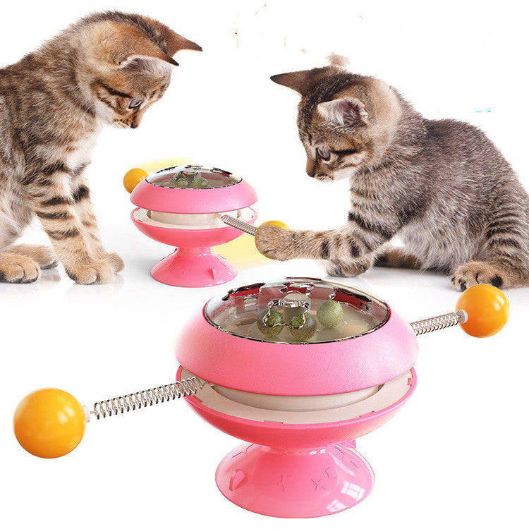 Rotatable Cat Interactive Training Toys