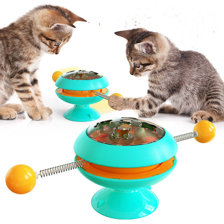 Rotatable Cat Interactive Training Toys