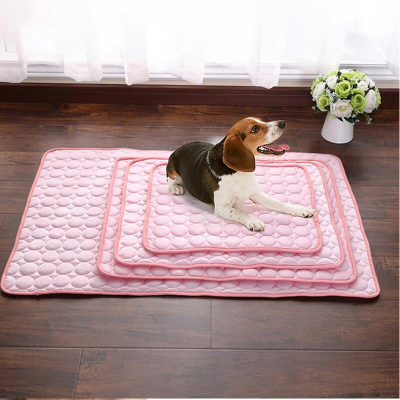 Pet Dog Cat Ice Silk Cold Nest Pad For Cooling