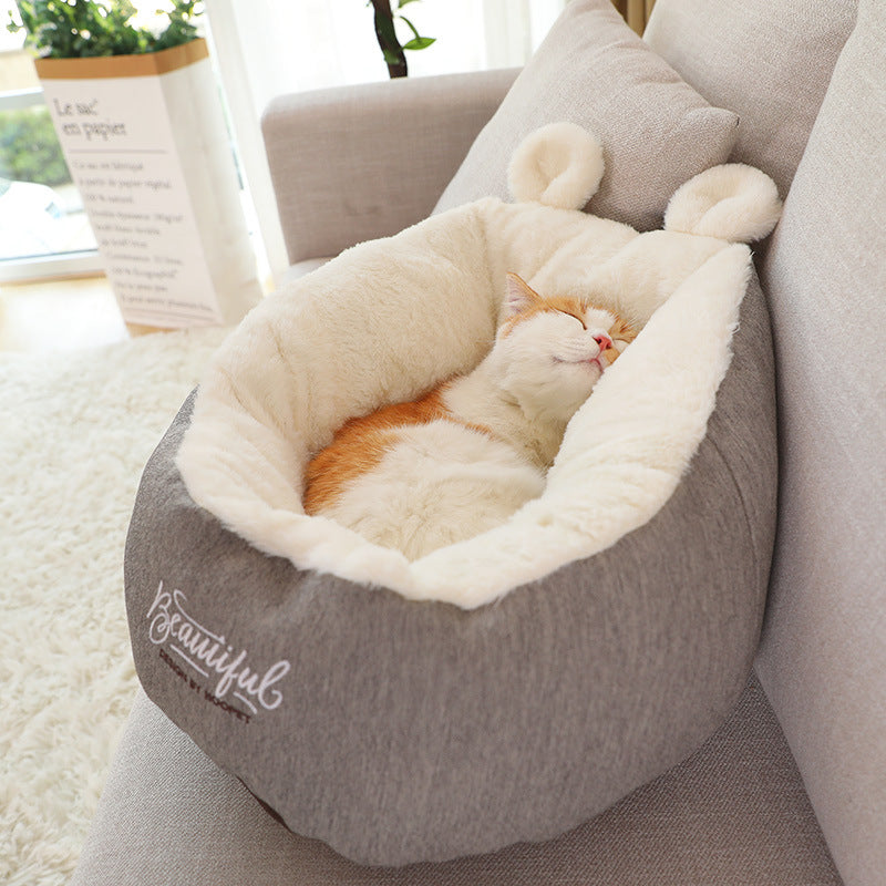 Pet Cat Bed Warming Soft Sleeping Bag