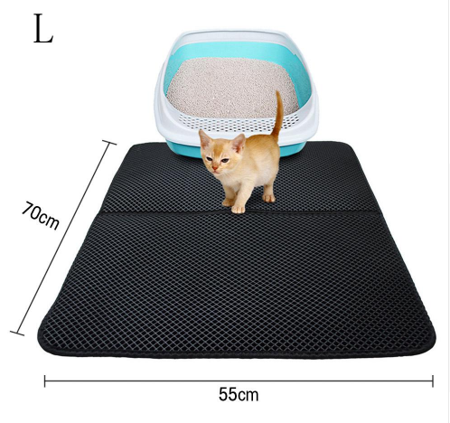 Double Layer Litter Cat Bed Pads Mat Trapping Pets