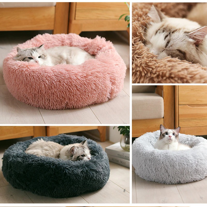 Pet Bed Super Soft Washable Long Plush