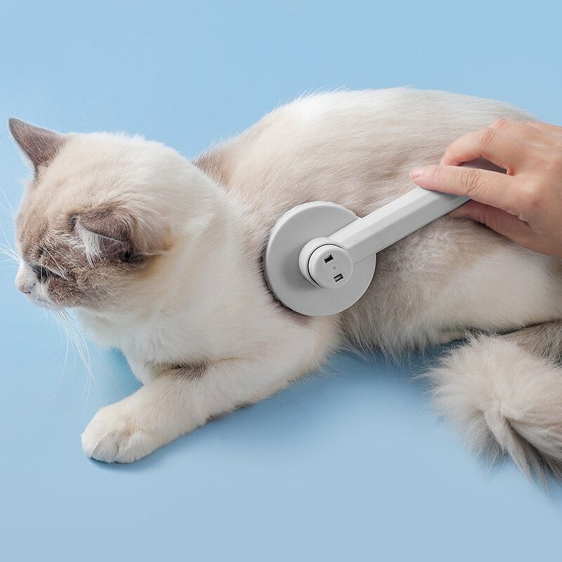 Cat Grooming Pet Hair Remover Brush Short Massager