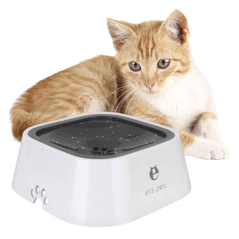 Cat Dog Water Bowl Carried Floating Feeder Dispenser