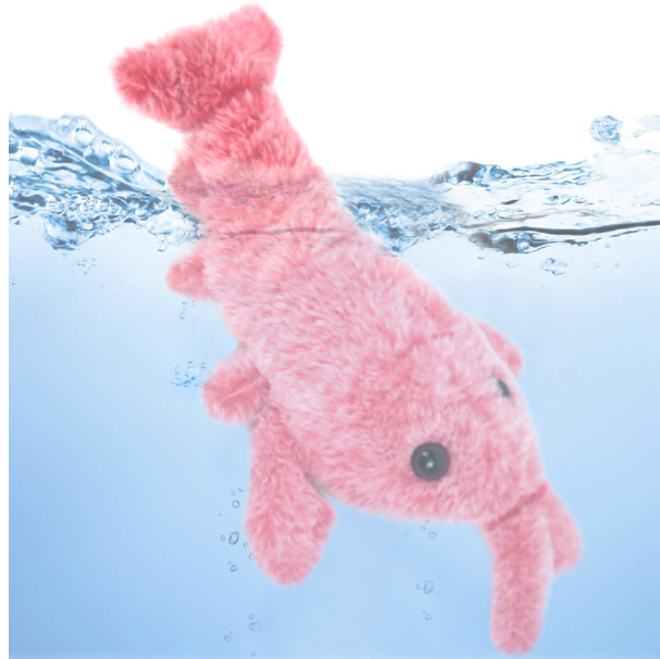 Pet Electric Jumping Shrimp Simulation Toys