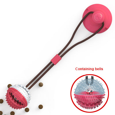 Ball Toy For Dog Chew Bite Tooth Cleaning Toothbrush