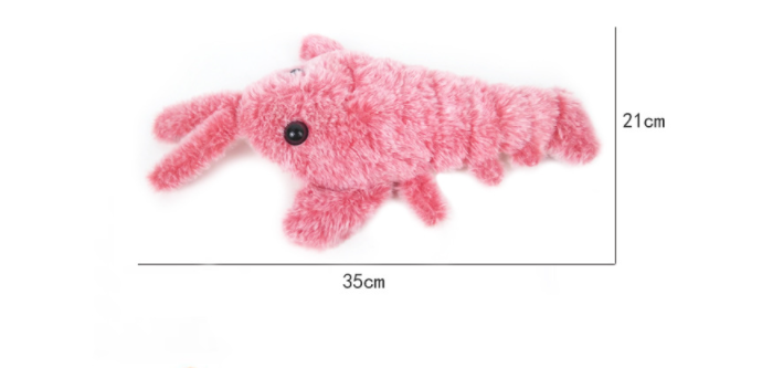 Pet Electric Jumping Shrimp Simulation Toys