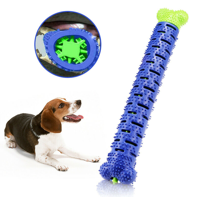 Dog Chew Toothbrush Cleaning Brushing Stick Toys