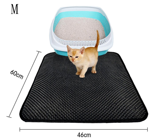 Double Layer Litter Cat Bed Pads Mat Trapping Pets