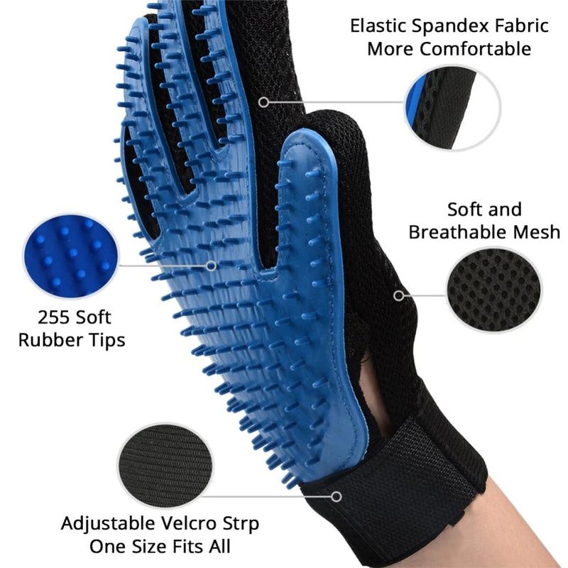 Cat Grooming for Cleaning Wool Glove Hair Comb