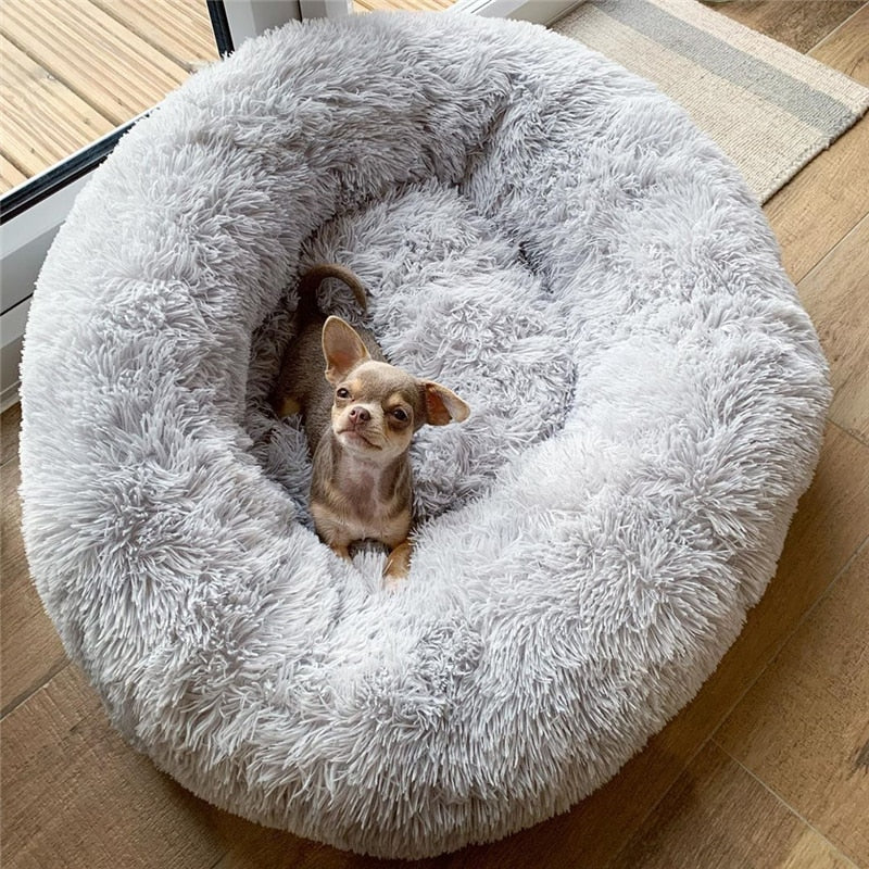 Pet Bed Super Soft Washable Long Plush