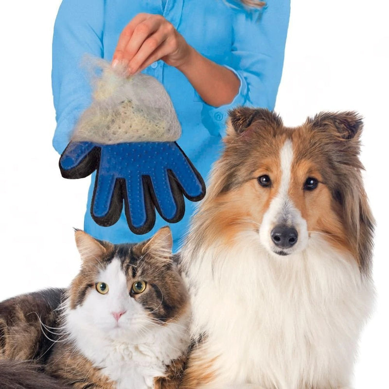 Cat Grooming for Cleaning Wool Glove Hair Comb