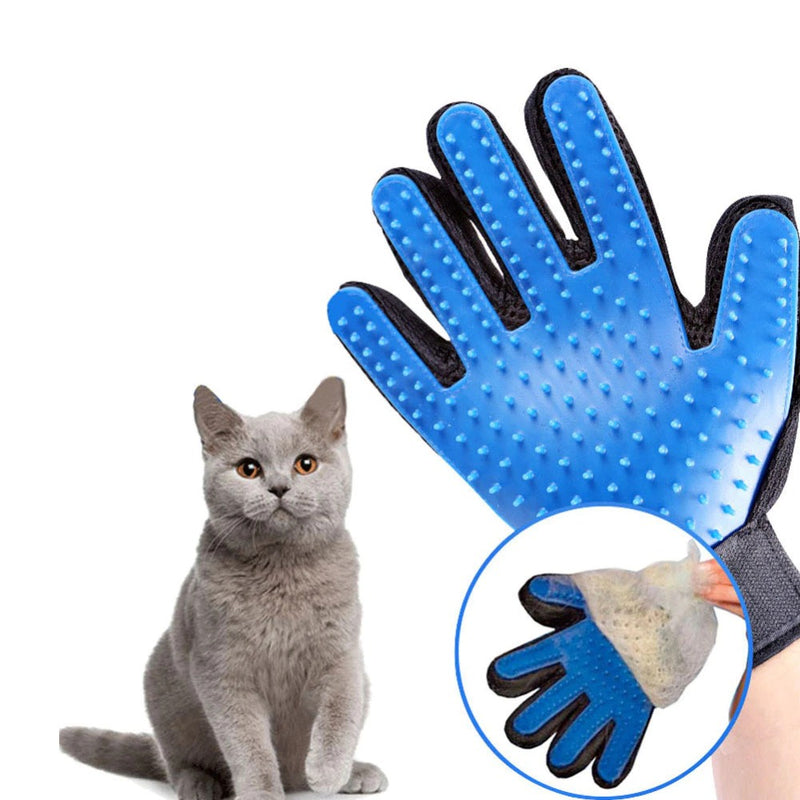 Cat Grooming for Cleaning Wool Glove Hair Comb