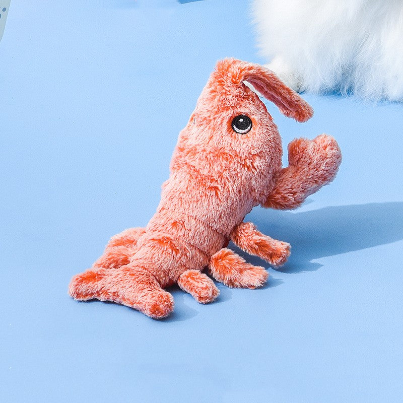 Pet Electric Jumping Shrimp Simulation Toys