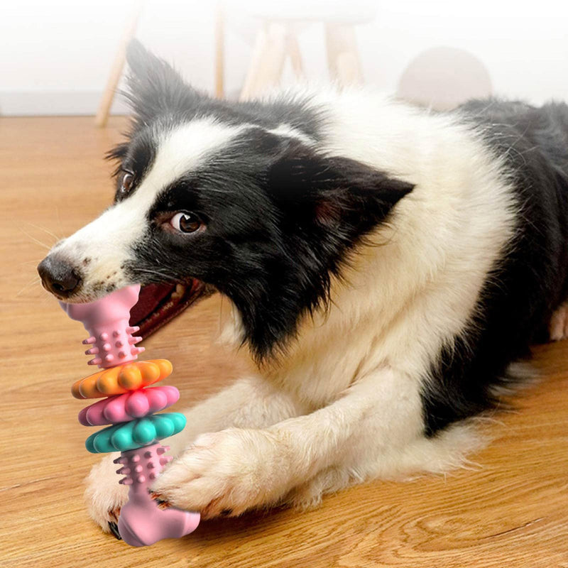 Dog Chew Bone Type Teeth Cleaning Indestructible Toy